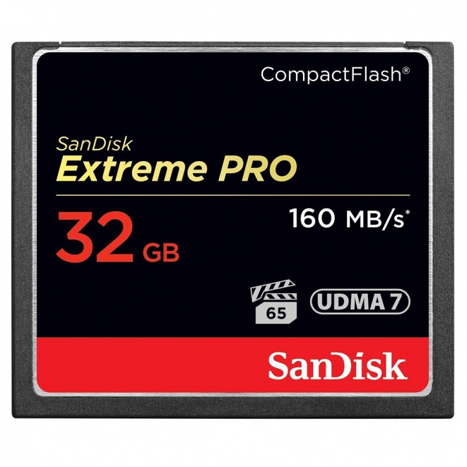 SanDisk Extreme Pro 160MB sec Compact Flash Card 32GB
